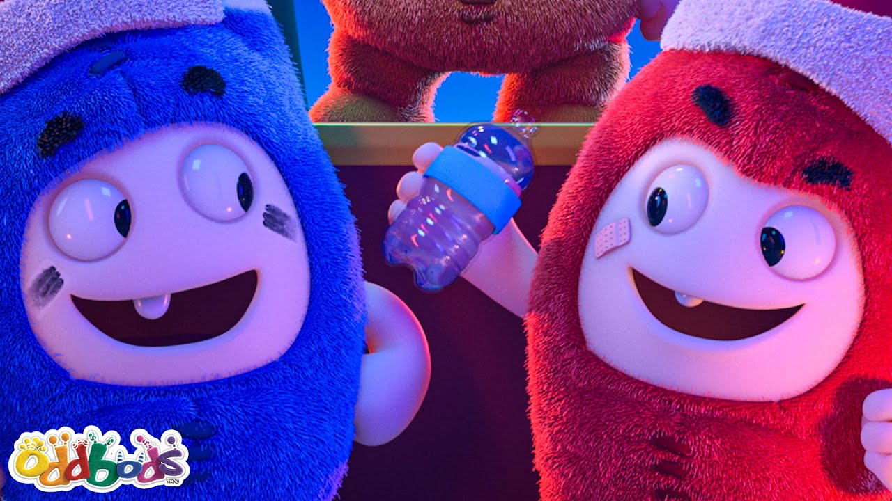 Christmas Carol Cahos | Baby Oddbods | Funny Cartoons For Kids