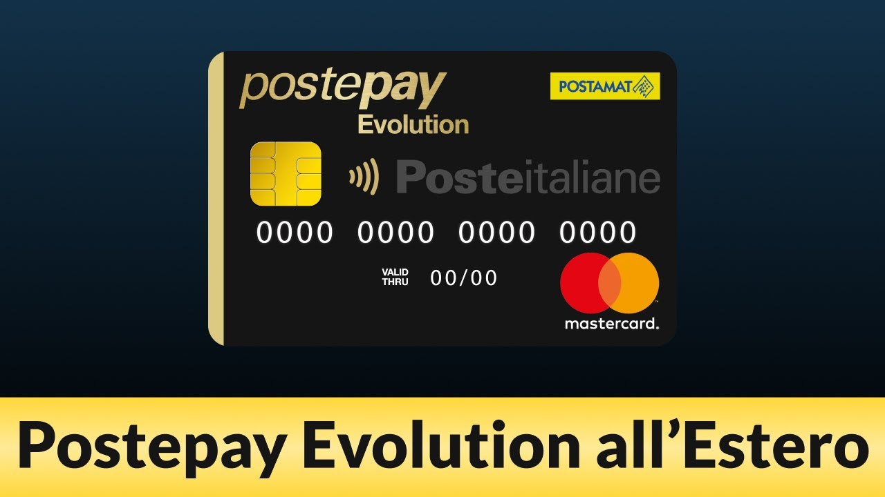 La Carta Postepay Evolution Funziona all'Estero? YouTube