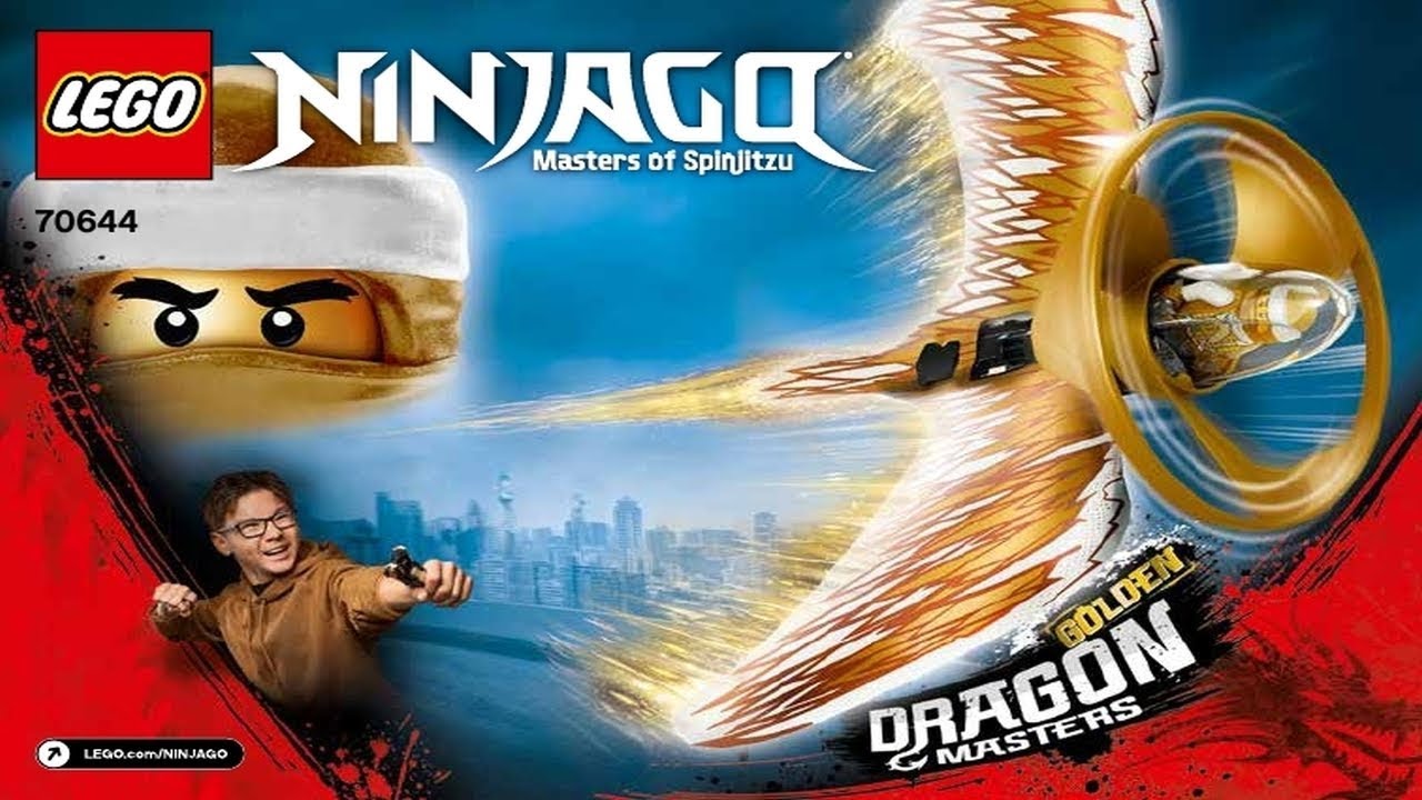 LEGO instructions - Ninjago - 70644 - Golden Dragon Master - YouTube