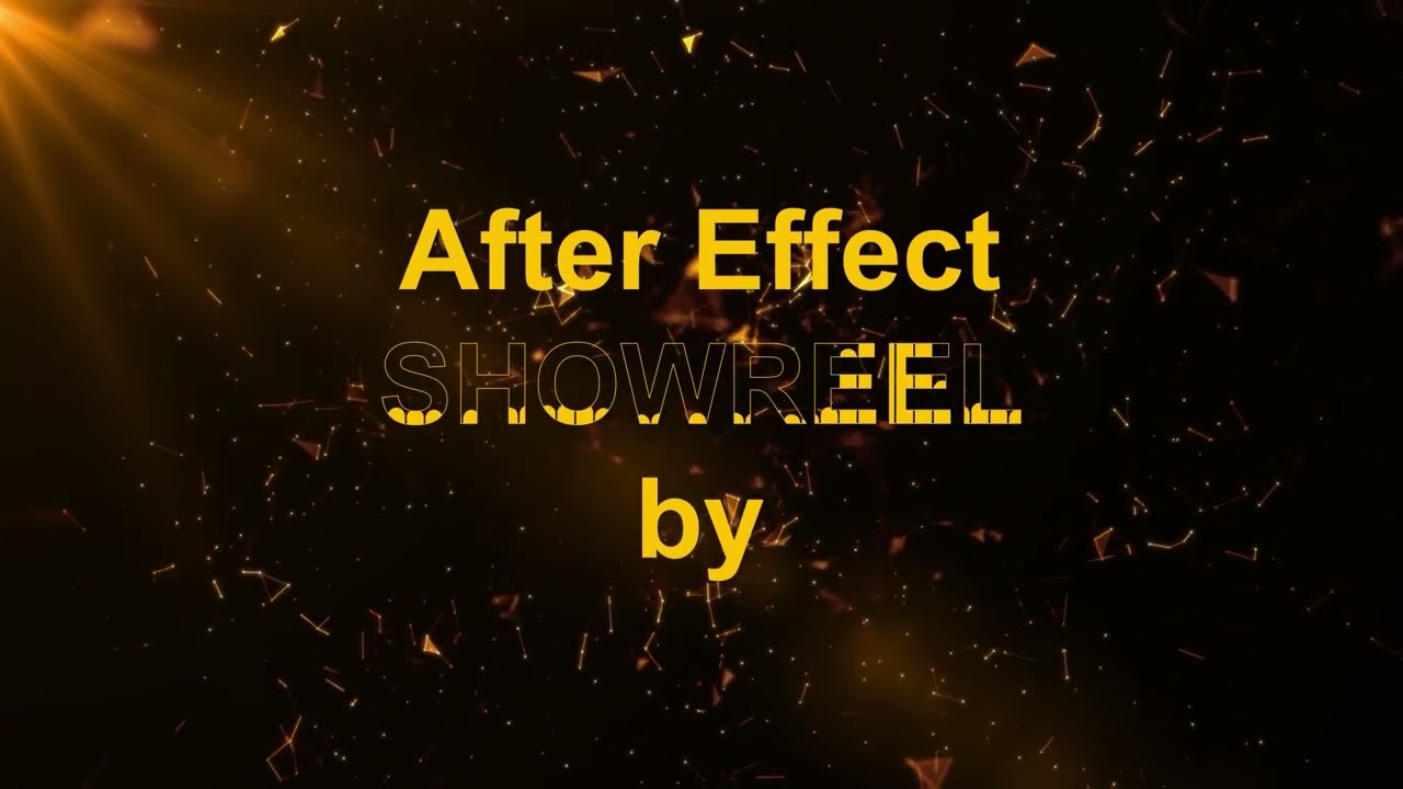 After Effect Showreel