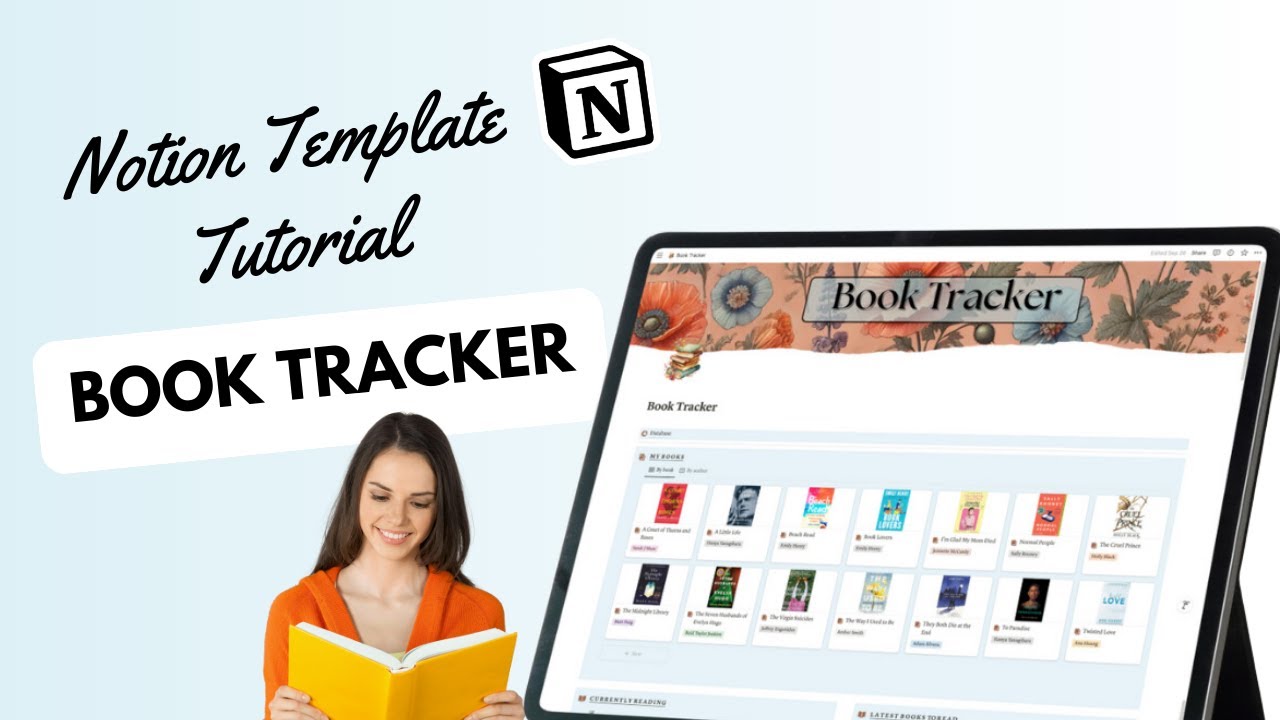 Notion Tutorial Book Tracker - YouTube