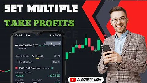 HOW TO SET MULTIPLE TAKE PROFITS [ IN CRYPTO TRADE ]