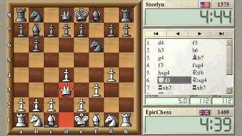 Epic-Chess.co.uk Presents The Rxh7 Trap In The Dutch Defence!