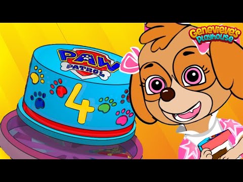 Paw Patrol Skye&rsquo;s 🔴BIRTHDAY🔴 Animation for Kids!