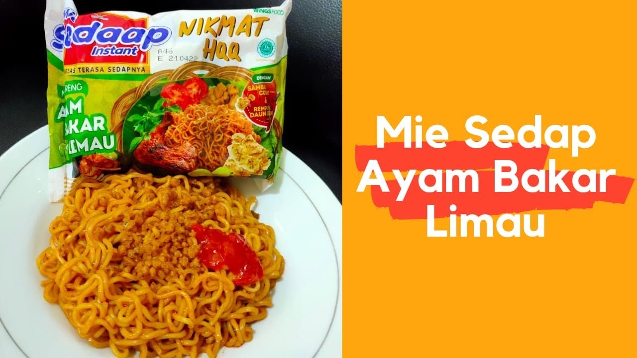 Indomie ayam bakar limau