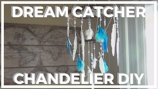 Dream Catcher Chandelier ♥ DIY @Katrinaosity