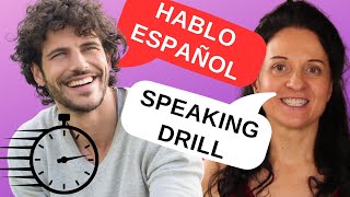 SPANISH Fluency Boost: Easy SPEAKING DRILL for Rapid Progress! #spanish #espanol #spanishlessons