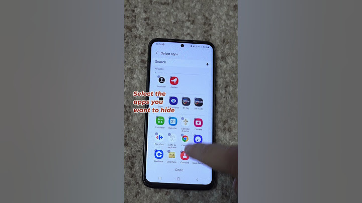 How to hide apps on Android