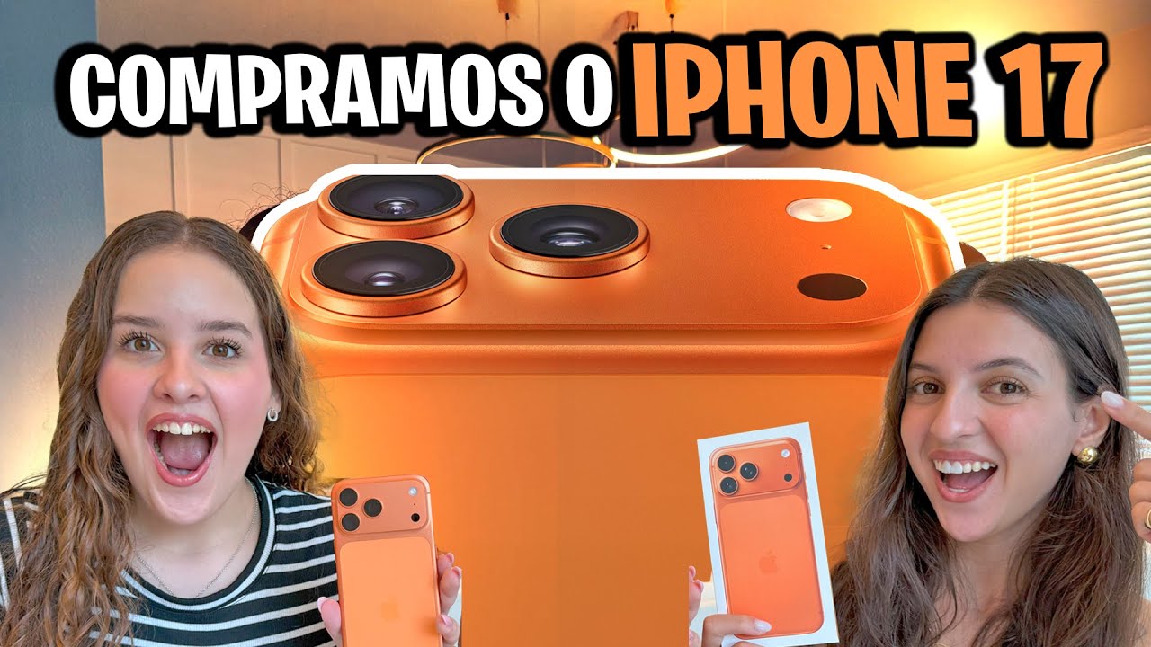 UNBOXING DO IPHONE 17 PRO MAX QUE LANÇOU HOJE! FOMOS AS PRIMEIRAS 😱