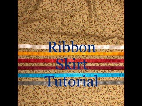 Ribbon Skirt Tutorial With Billie Jo Kruger