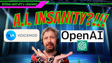 Artificial Intelligence - Chat GPT & Voicemod - Text to Song 💥🎉