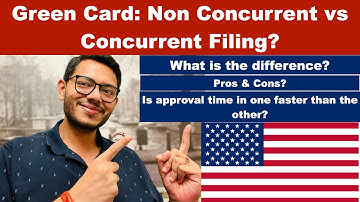 I-485 Green Card: Non Concurrent vs Concurrent Filing #immigration #greencard #uscis