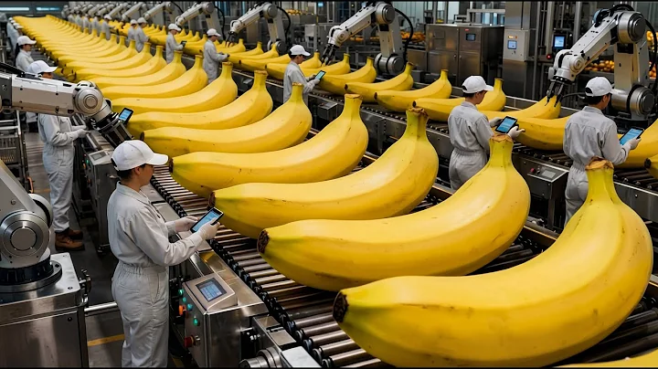 Inside a Banana Bread Factory: How Simple Bananas Become Perfectly Baked Loaves (Full Process)