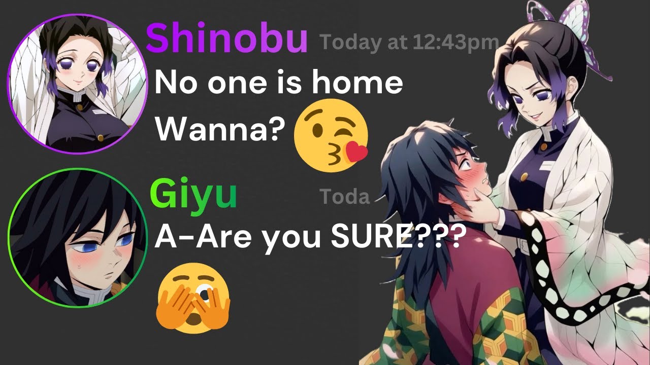 If Shinobu was HOME ALONE with Giyu....? Demon Slayer Discord
