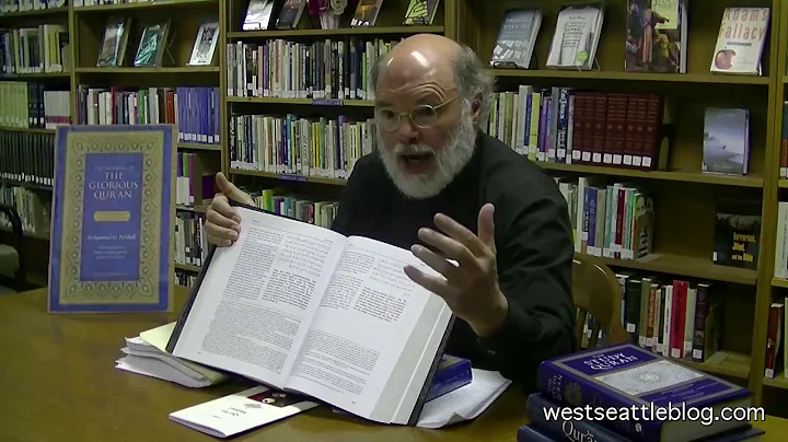 Rev. Ron Marshall on his Koran class