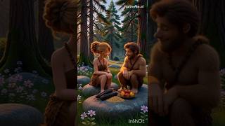 When Stones Made Life Simple🪵🪨⛰️#cartoon #shortvideo #shorts #stoneage #stone