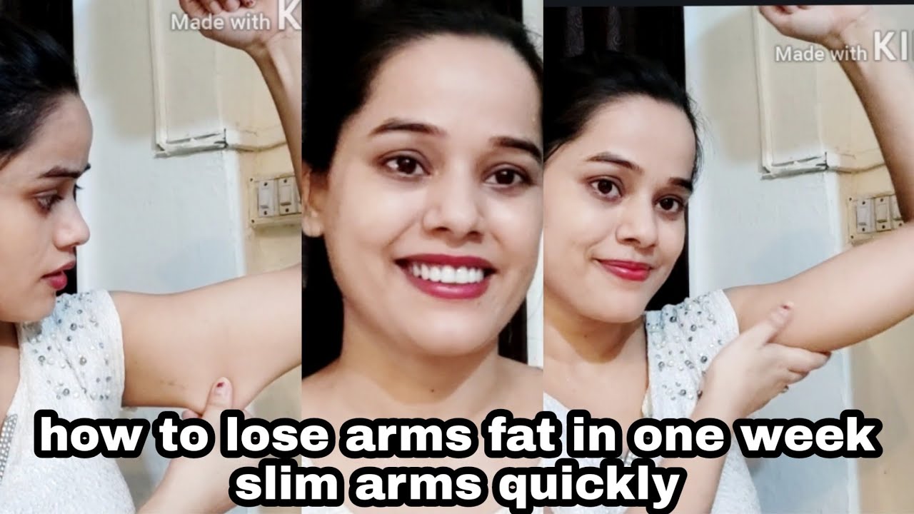 How to lose arms fat in 1 week, slim arms quickly. - YouTube