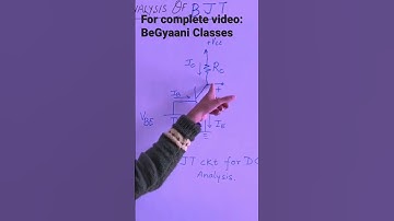 Small signal modelling of BJT amplifier part-2 #bjtamplifier #gate #psu #electronics
