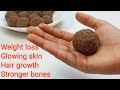 if you eat this it helps in hair growth,glowing skin,Weight loss |(No milk no sugar no jaggery)