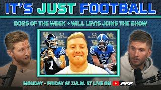 DOGS of 2022 NFL Week 7 & Will Levis Joins the Show!| It's Just Football: 10.25.2022