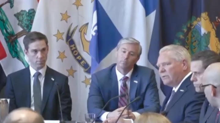 Ontario premiers, U.S. governors push back against Trump’s tariffs