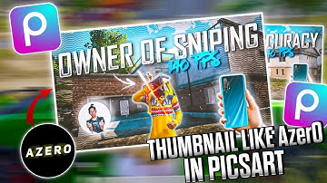 Make new thumbnail like @GogetaZone   | Thambnail like @Capten Gaming   | BGMI  thumbnail tutorial