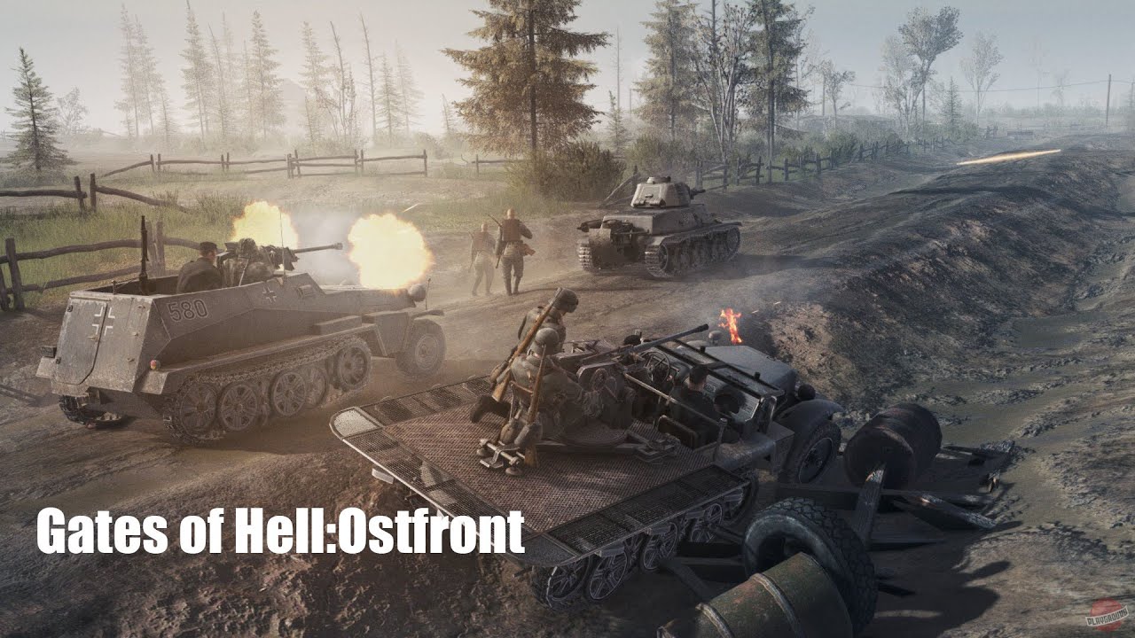 Gates of Hell: OstFront Динамическая Кампания - YouTube