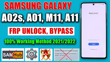 SAMSUNG MOBILE FRP BYPASS ANDROID 11  | SAMSUNG, A02s, A11, M11, A01, A12, A21s FRP UNLOCK