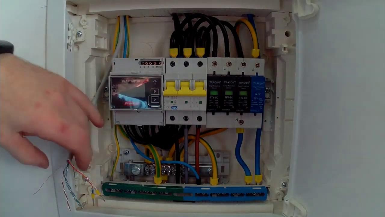 Fronius smart meter installation commissioning - YouTube