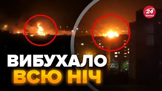 ⚡️Explosions in LUHANSK, Taganrog and Rostov! HUGE fires. WATCH IT, EVERYONE
