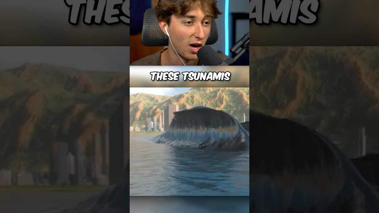 How Big A Tsunami Can Get! 😳 #shorts
