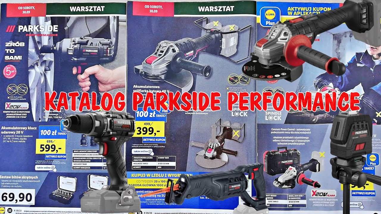 PARKSIDE PERFORMANCE MEGA CATALOG from September 30, 2023 