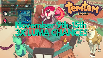 TemTem Weekly Reset 9th-15th November Review