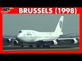 30mins of Plane Spotting Memories at BRUSSELS AIRPORT (1998)