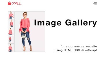 How To Make Image Gallery In HTML CSS JavaScript | Create Image Gallery In HTML Website