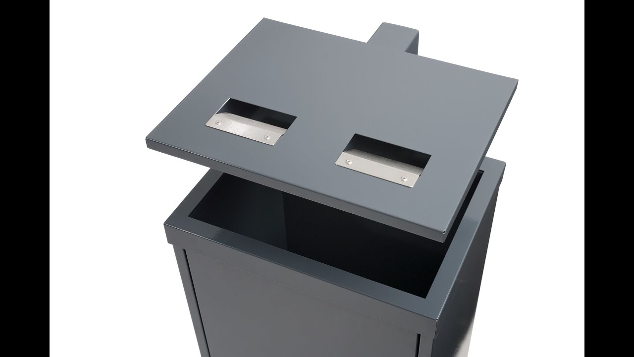 Litter bin VANDAL 75 by EXTERY urban furniture