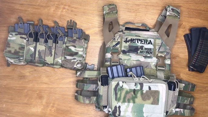 Crye Precision LV MBAV with Haley D3CRX rigged up and fully packed