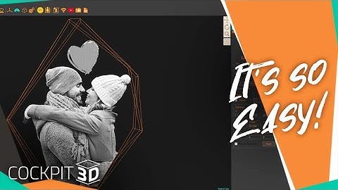 How To Make 2d Image To 3d | Cockpit3D