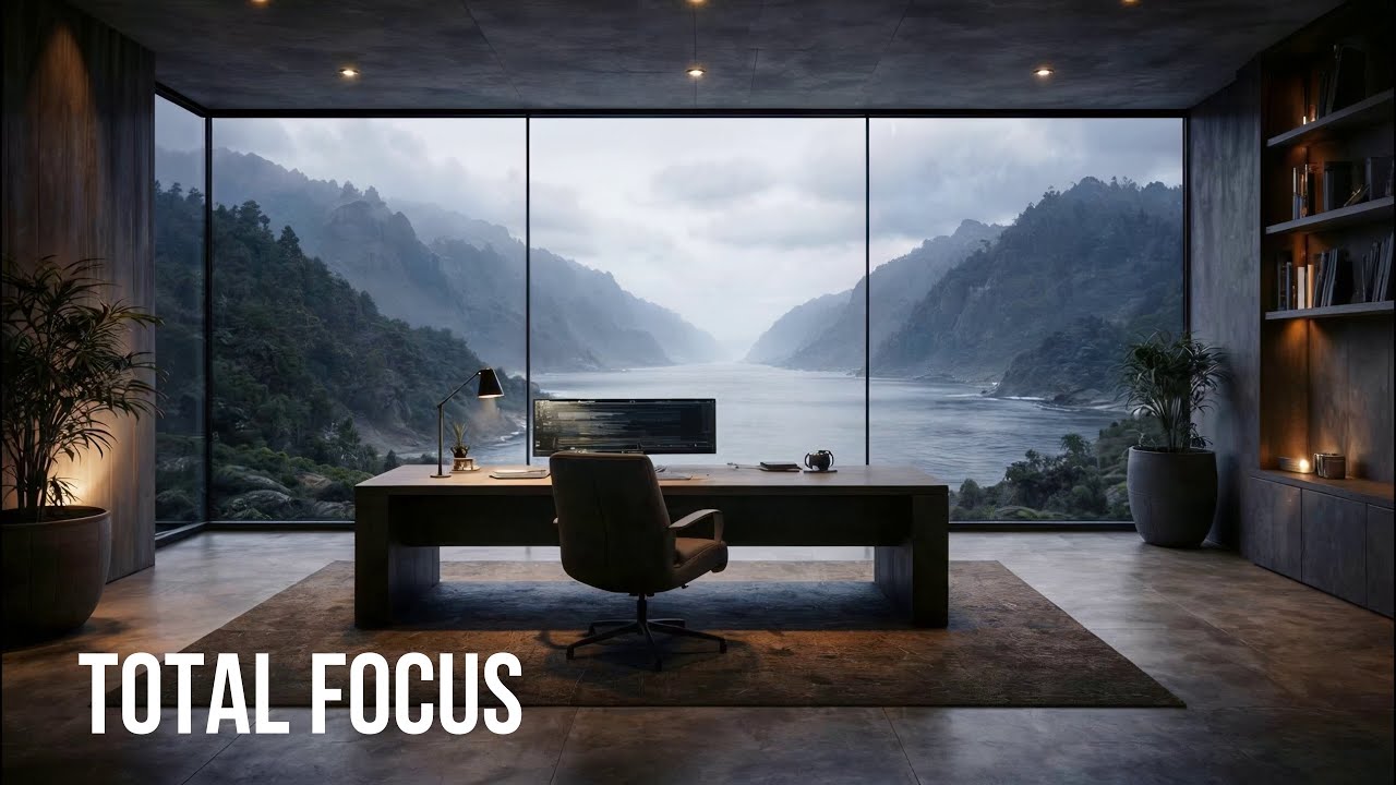 Total Focus Music for Deep Work, Studying & Long Productivity Sessions (3 Hours)