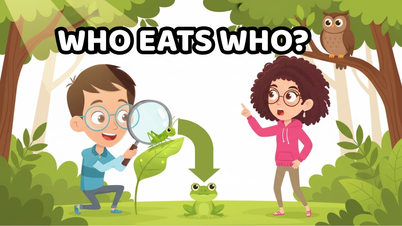 What is a Food Chain? | Science for Kids | Producers, Consumers & Decomposers