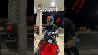 WHERE DID HE EVEN GET THE AIR HORN?! #biker #motorcycle