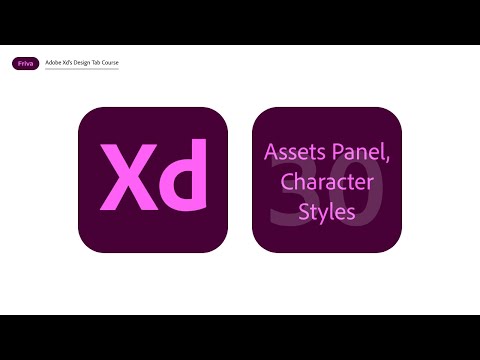 Everything about Character Styles in Adobe Xd's Document Assets (Complete Guid)