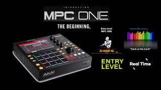 MPC ONE - #3 demo song 2 on deep house video -, first AKAI MPC 1, #MPC_ONE,  #DJ_SharpMC_LIVE