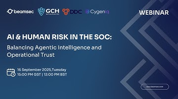 AI & Human Risk in the SOC | Webinar Recording