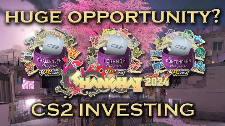 INVESTING IN SHANGHAI STICKER CAPSULES? CS2 INVESTING