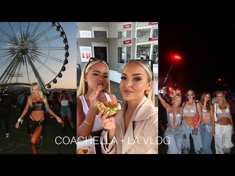 LA + COACHELLA VLOG | girls trip for 1 week