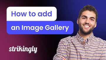 How to add an Image Gallery to Strikingly