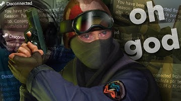 what +300 ping on CS 1.6 looks like