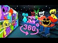 Smiling critters 360  cinema hall  catnap react to smiling critters cartoon  vr360 experience