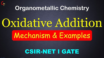 Oxidative Addition ll Organometallic Chemistry ll Chemtuber